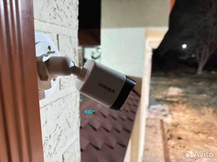 Камера видеонаблюдения с установкой под ключ