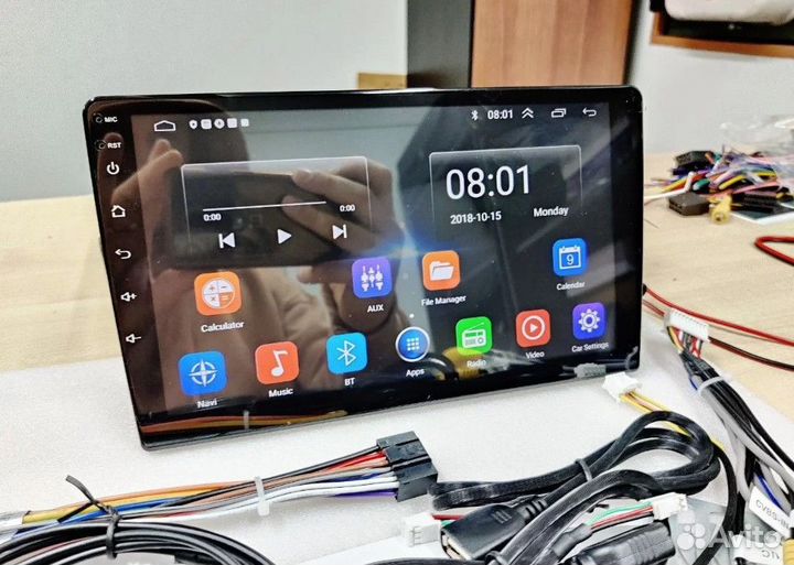 Магнитола 9 дюймов android 2/32 новая, гарантия