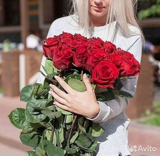 Высокие Розы Гиганты Доставка Круглосуточно