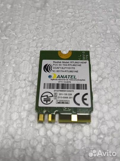 WiFi модуль RTL8821aenf Lenovo G41-35, G51-35, Y70