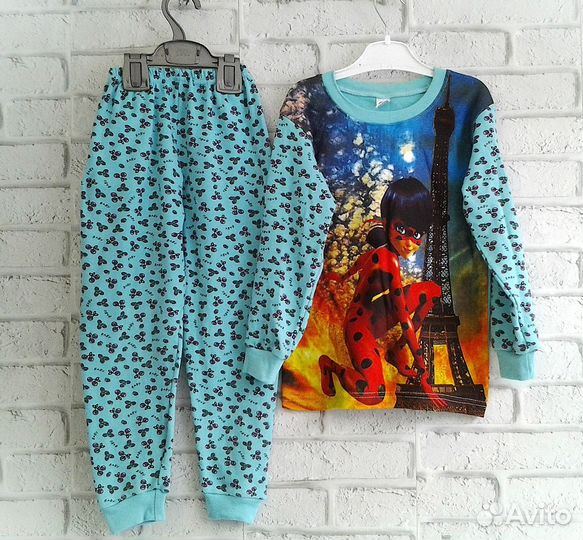 Пижамы пакетом на девочку р.122-128