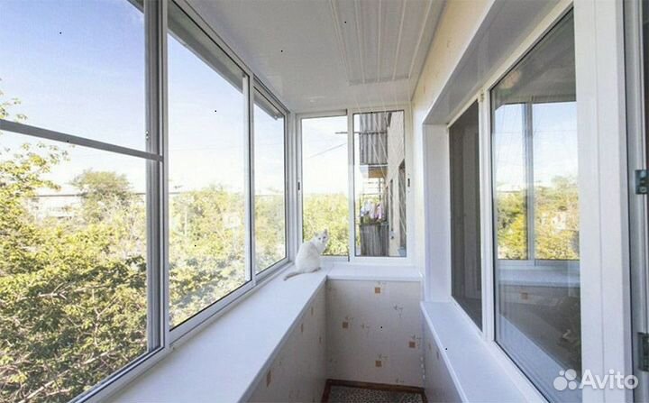 Окна на балкон лоджию