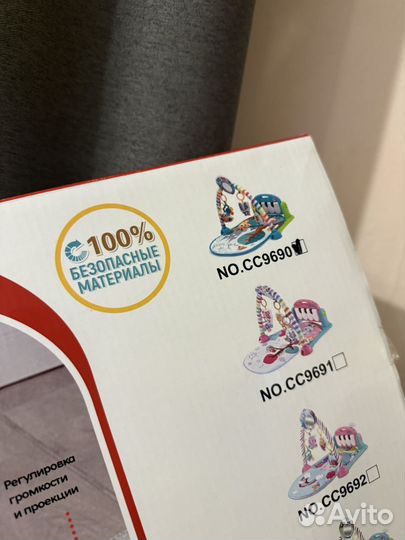 Детский музыкальный коврик