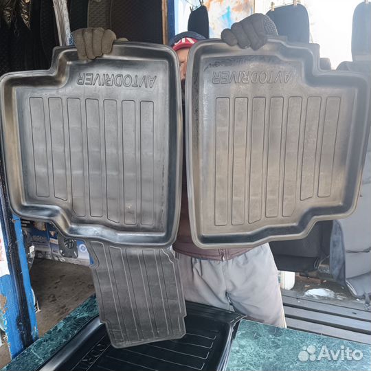 Автомобильные коврики резиновые Дэу Жентра