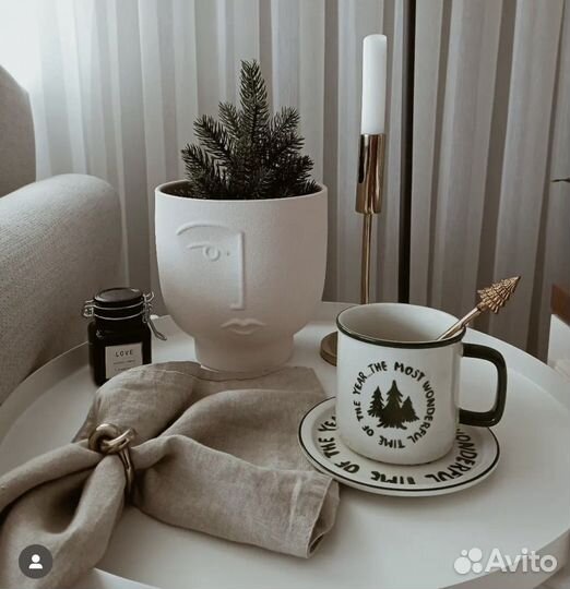 Тарелка hm home Кружка zara home посуда IKEA блюдо