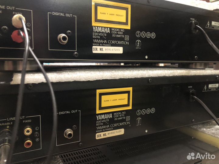 Cd проигрыватель yamaha cdx 670,660