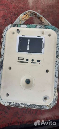 Портативная колонка bluetooth с рабио флешка