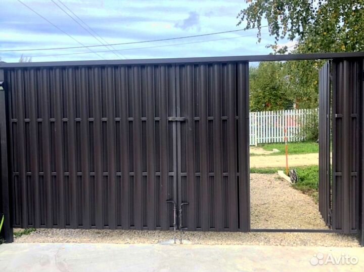 Установка надежных заборов