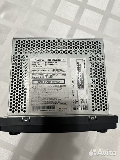 Магнитола Subaru XV, Clarion CM421LB, PF-3388A-A