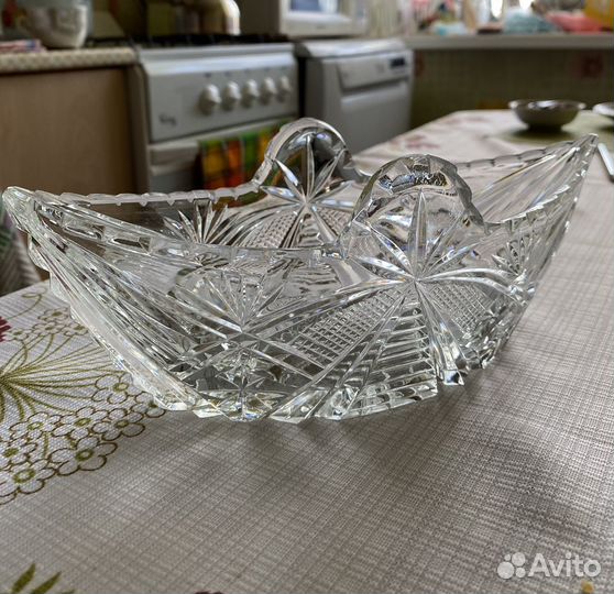 Ваза хрустальная СССР