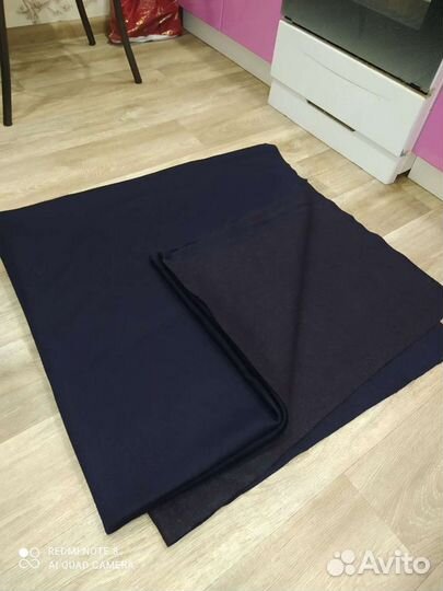 Отрез ткани драп полушерсть