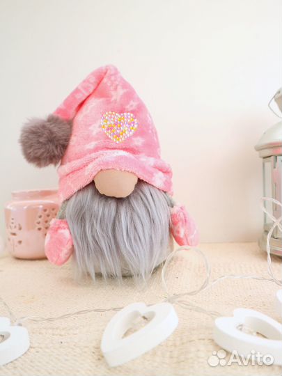 Плюшевый Гном игрушка подарок