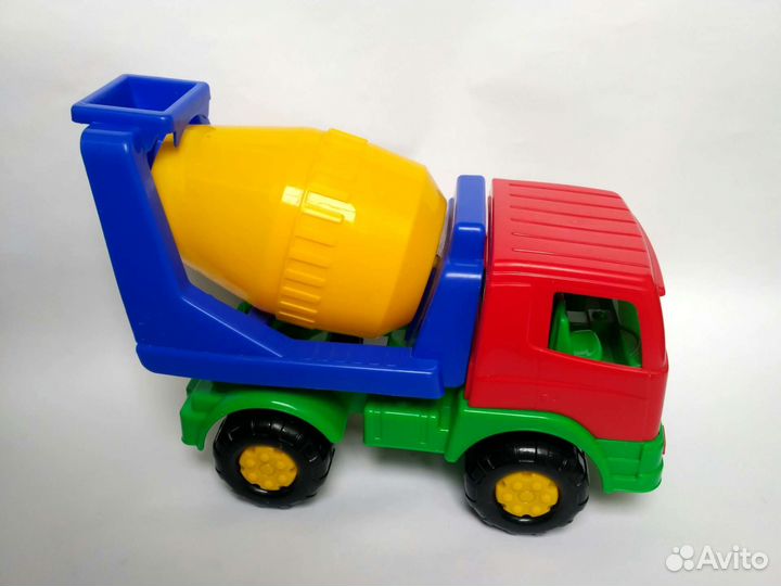 Бетоновоз машина и самосвал Полесье Мираж 29см