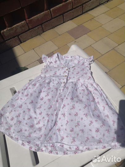 Платье для девочки 86