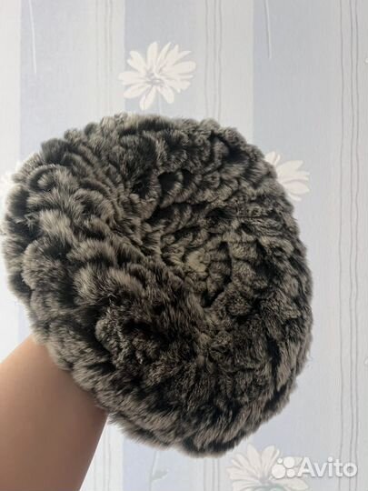 Берет женский норковый