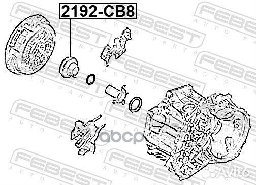 Подшипник выжимной Ford B-Max 1.0-1.6i/1.6D