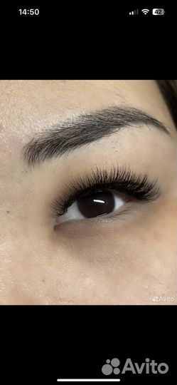 Наращивание ресниц на дому