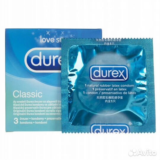 Презервативы durex классические