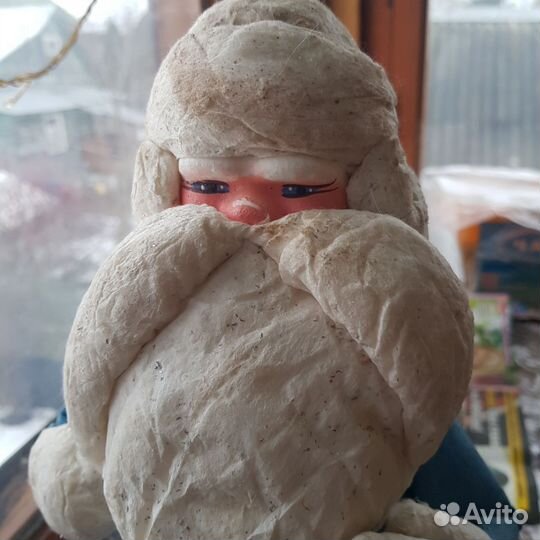Ватный дед мороз СССР