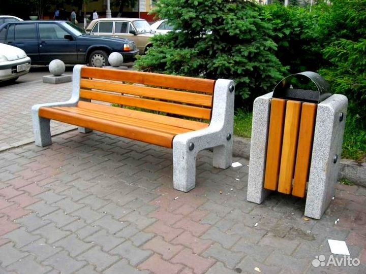Лавочка уличная