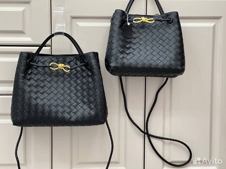 Сумка Andiamo Bottega Veneta натуральная кожа прем