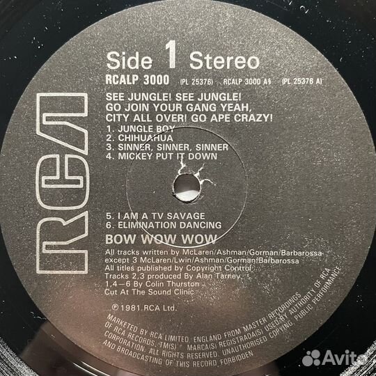 Bow Wow Wow – See Jungle See Jungle