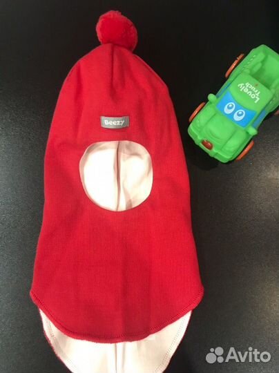 Шапка-шлем Бизи деми для мальчика размер 2