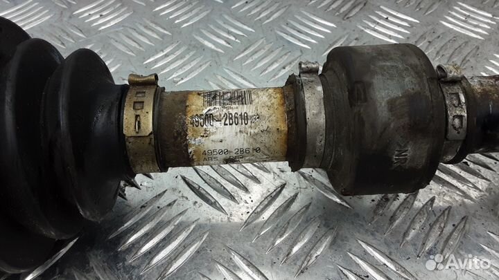 Полуось передняя Hyundai Santa Fe (CM) II (2005–20