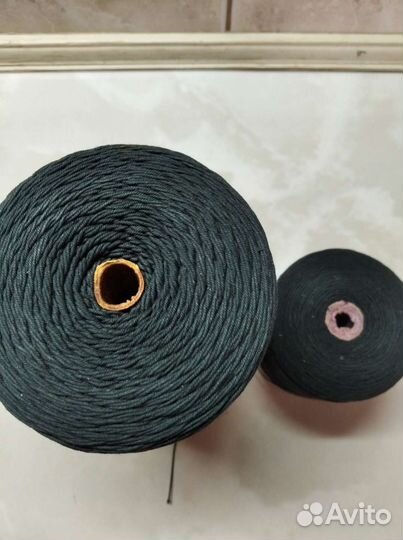 Нитки х/б толстые