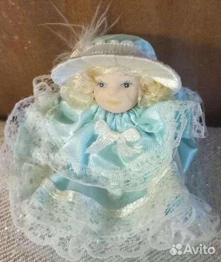 Мини кукла,фарфор,Европа