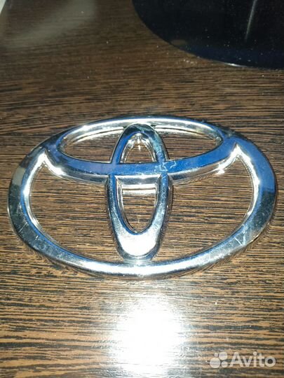 Эмблема Тойота 110х160 мм скотч