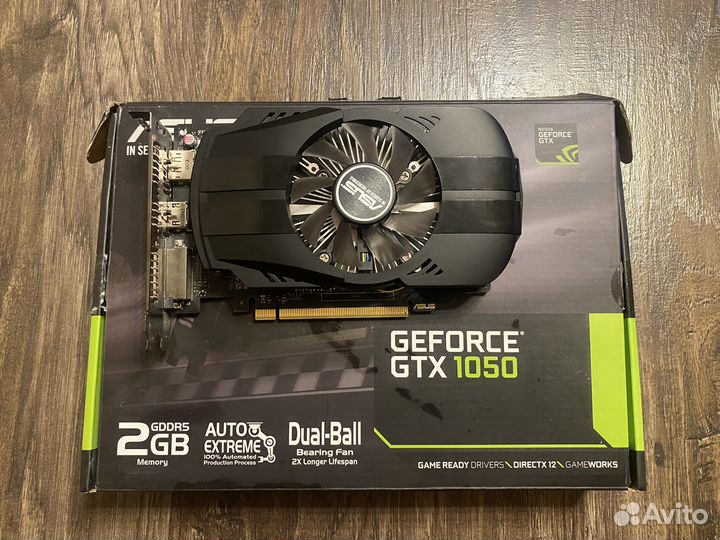 Видеокарта GTX 1050 2gb