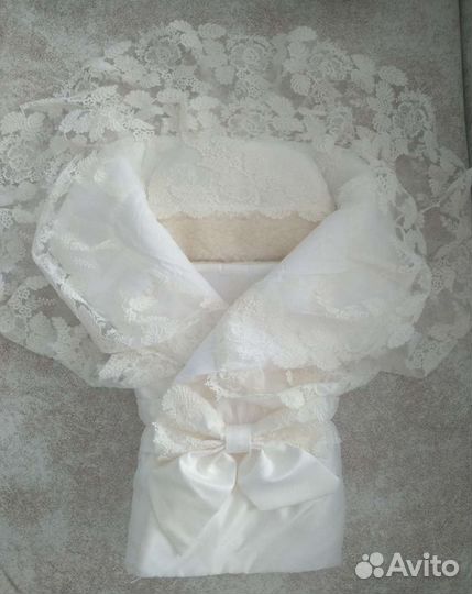 Конверт на выписку осень Luxury baby