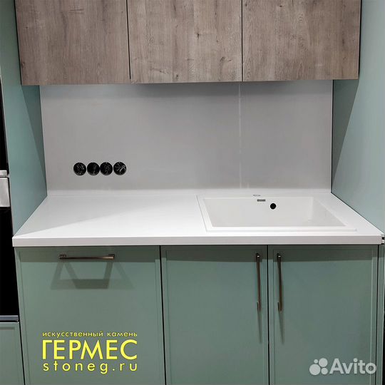 Столешницы и стеновые из искусственного камня м2/р