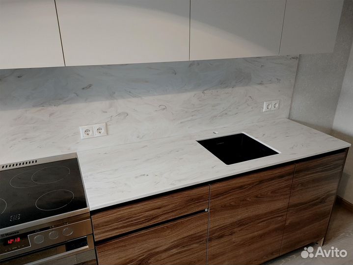 Каменная столешница для кухни м2