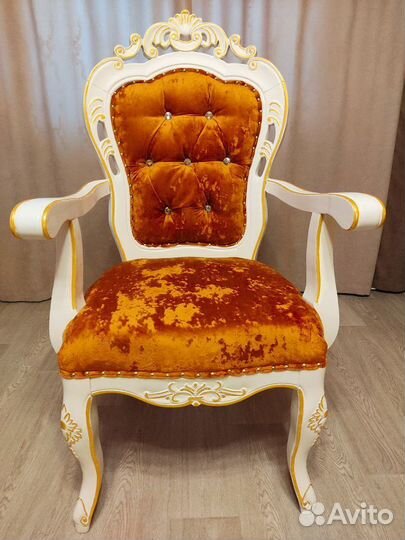 Стул реставрированный массив дерева