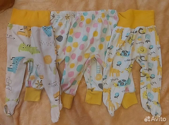 Вещи детские пакетом р-р 62, 68, 74