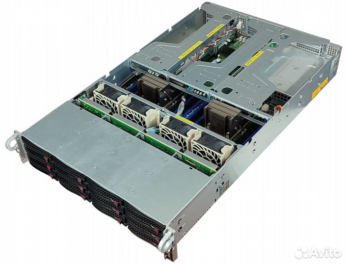 Supermicro 2U X10DRU 12LFF 2xE5-2667v4 64GB