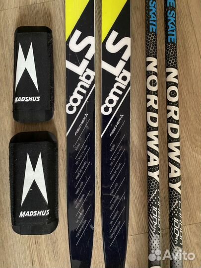 Лыжи беговые Fisher LS Combi