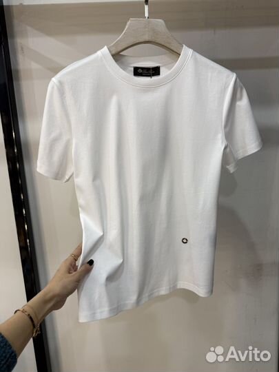 Футболка Loro Piana белая