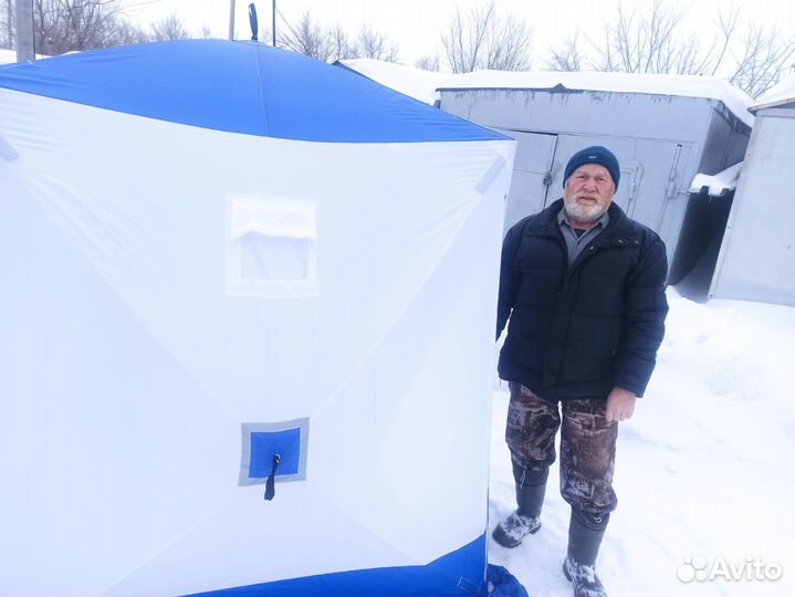Зимняя палатка 185*185 cube однослойная