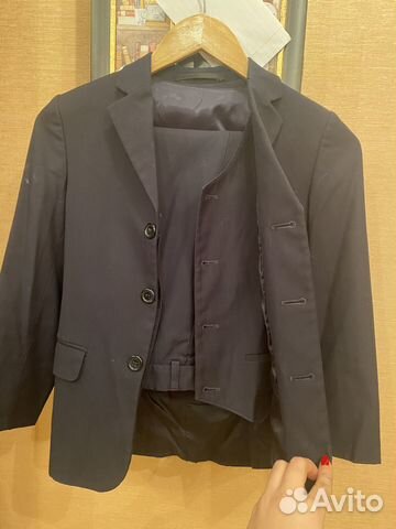 Форма костюм тройка 140 на мальчика