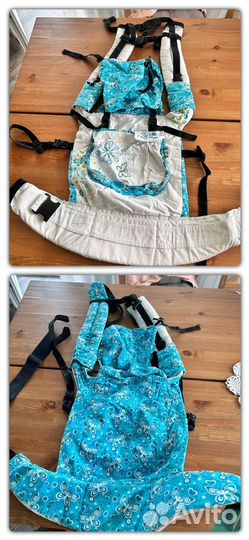 Слинг с кольцами, эргорюкзак