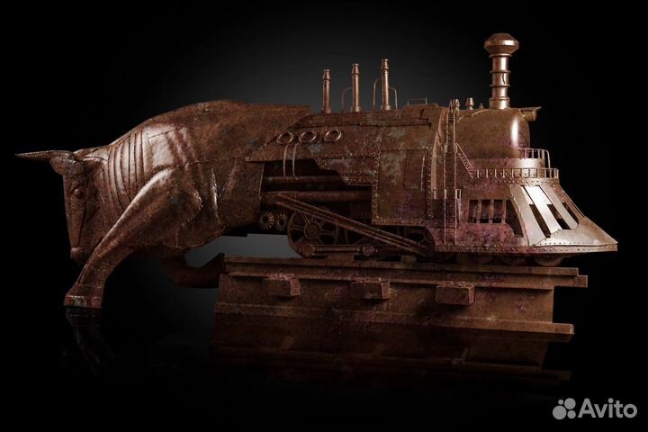 Арт обьекты в стиле стимпанк