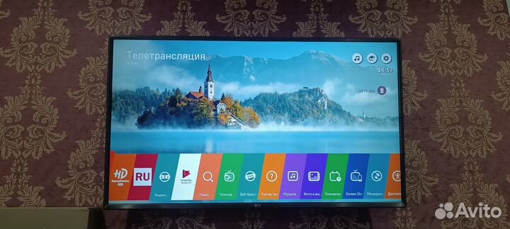 Телевизор смарт LG 43UJ670V 43