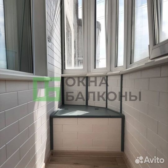 Остекление балконов и лоджий