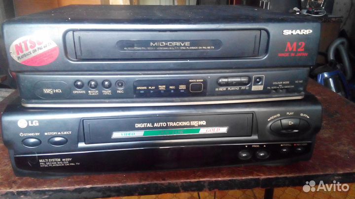 Видеомагнитофон sharp VC-M2E