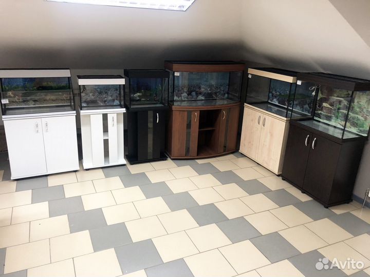 Аквариум с LED-освещением