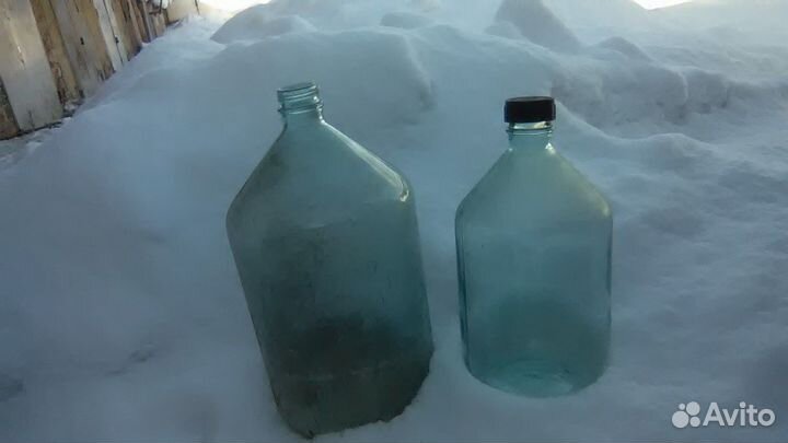 Стеклянные бутыли 20 и 10л
