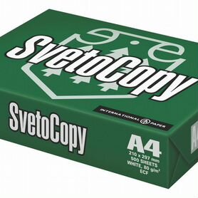 Бумага a4 Svetocopy белая